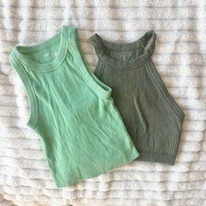 Aerie Ribbed Tank Top Bundle